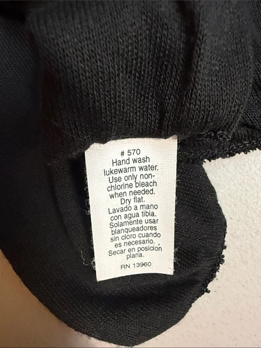 Classic Black Turtleneck Vintage Dickie